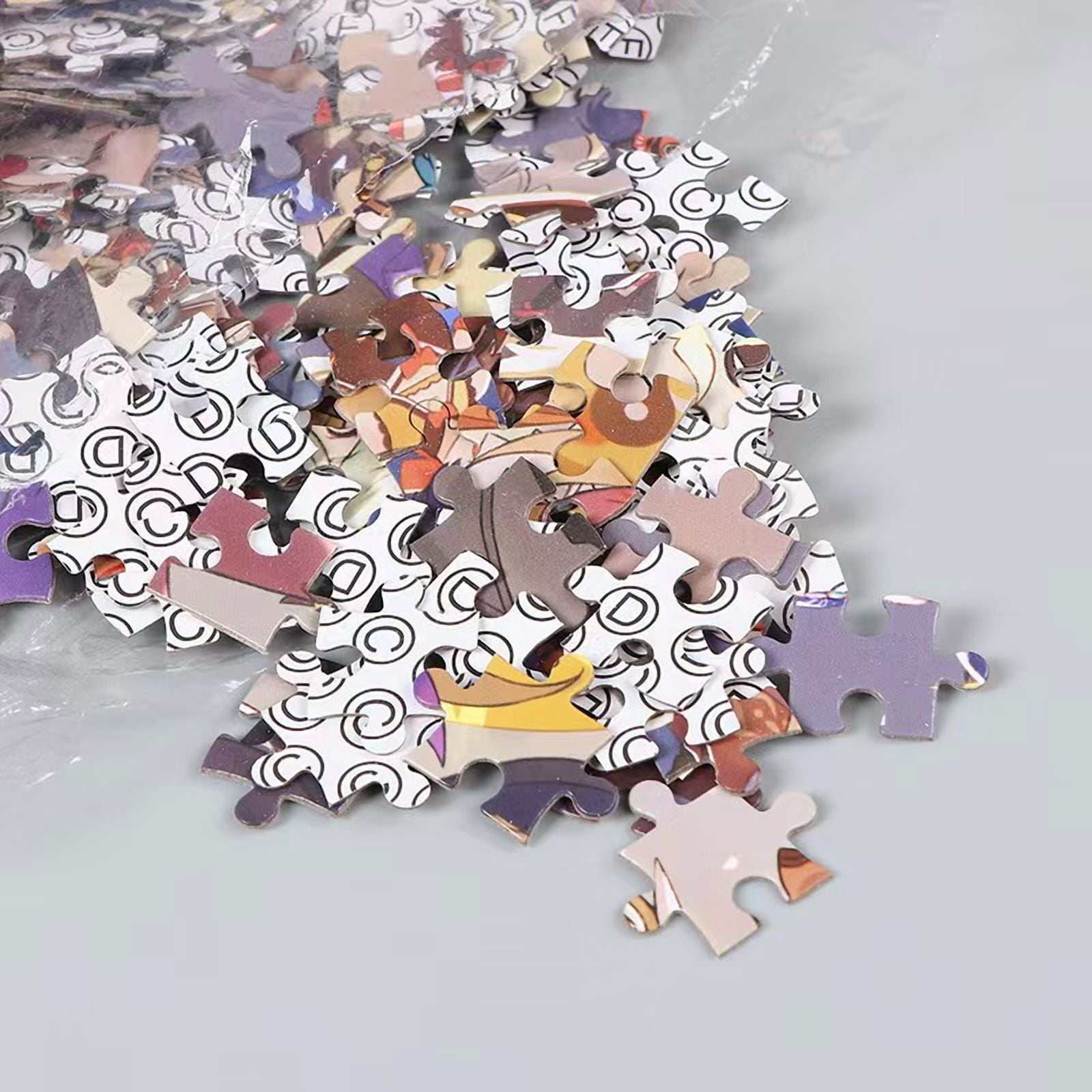 Jigsaw Puzzle 1000 Pieces for Adults Game Genshin Impact Learning Educational