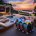 thumbnail image 5 of Yescom 424 Gallon Pool Float Storage Bin for Toys Raft Noodles 52"x33"x67" 2 Tiers Rolling Cart, 5 of 9