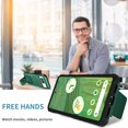 thumbnail image 6 of JTCASES for Google Pixel 8 Case, Sliding Camera Cover & Foldable Kickstand Shockproof Corners Anti-fall Rugged Anti-slip PC TPU Heavy Duty Protective Hybitd Shell - Darkgreen, 6 of 11