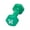 Green, variant on Fabrication Enterprises Vinyl-coated Iron Dumbbell, Violet, 2 lb