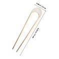 thumbnail image 2 of WHAMVOX U Shaped Hair Pin 2Pcs Small French Pin for Different Hairstyles Women, 2 of 8