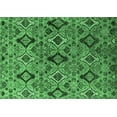 thumbnail image 1 of Ahgly Company Indoor Rectangle Oriental Emerald Green Industrial Area Rugs, 5' x 8', 1 of 4