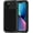Black, variant on for iPhone 13 Metal Case, Heavy Duty Shockproof Tough Rugged Case with Built-in Glass Screen Protector, 360 Full Body Protective Cover for iPhone 13 6.1 inch, Black