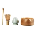 thumbnail image 1 of Juego de batidor de matcha Kit de matcha Cuenco de matcha Juego de té japonés Juego de matcha para principiantes Casa de té Amante del té Preparación Marrón, 1 of 8