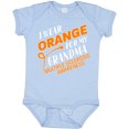 thumbnail image 3 of Inktastic I Wear Orange for My Grandma Multiple Sclerosis Awareness Boys or Girls Baby Bodysuit, 3 of 5