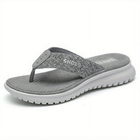

Women s Simple Wedge Flip Flops Casual Slip On Soft Sole Shoes Women s Comfortable Summer Shoes