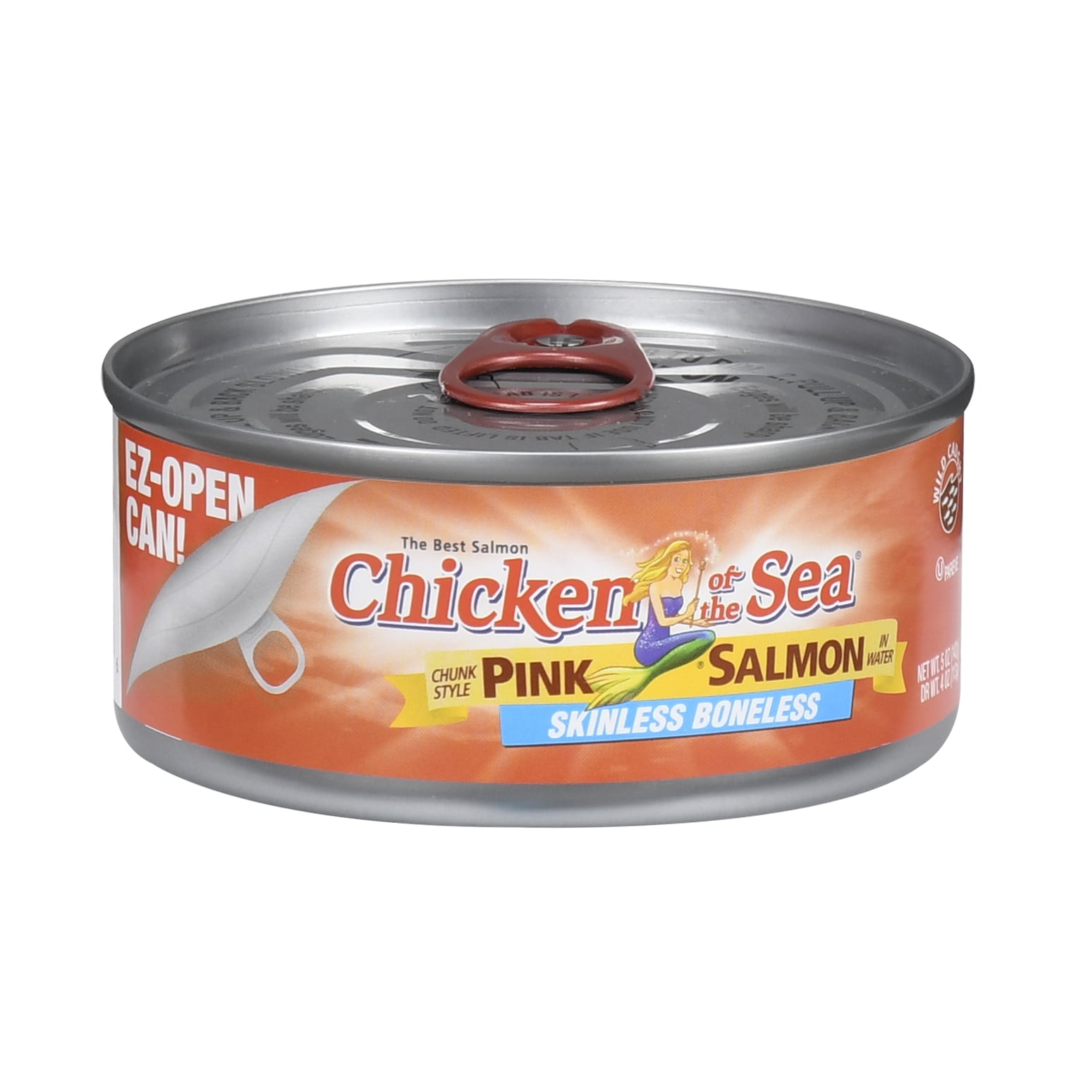 Chicken of the Sea Skinless Boneless Pink Chunk Salmon in Water, 5 oz