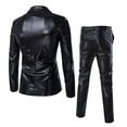 thumbnail image 4 of Men's Shiny Open Slim Fit One Button Two Piece Suit, 4 of 7