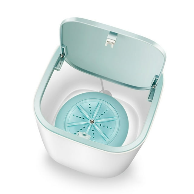 Mini lavadora, lavadora de turbina ultrasónica, lavadora ultrasónica, lavadora de ropa para acampar, uso conveniente