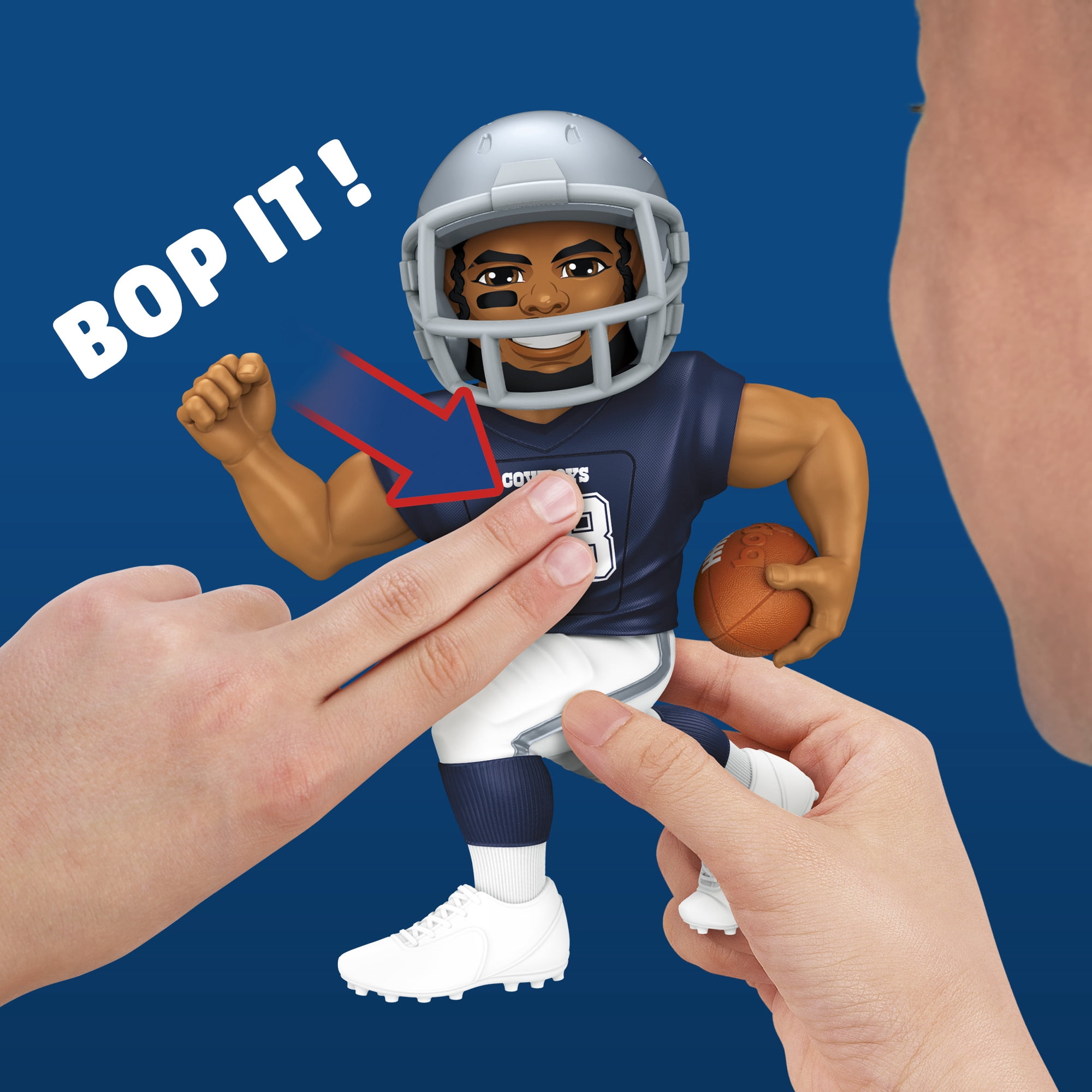 Bop It! CeeDee Lamb Edition Game, Officially Licensed NFL Games for Kids and Teens, 8+