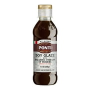PONTI Soy Glaze with Balsamic Vinegar of Modena, 8.5 oz