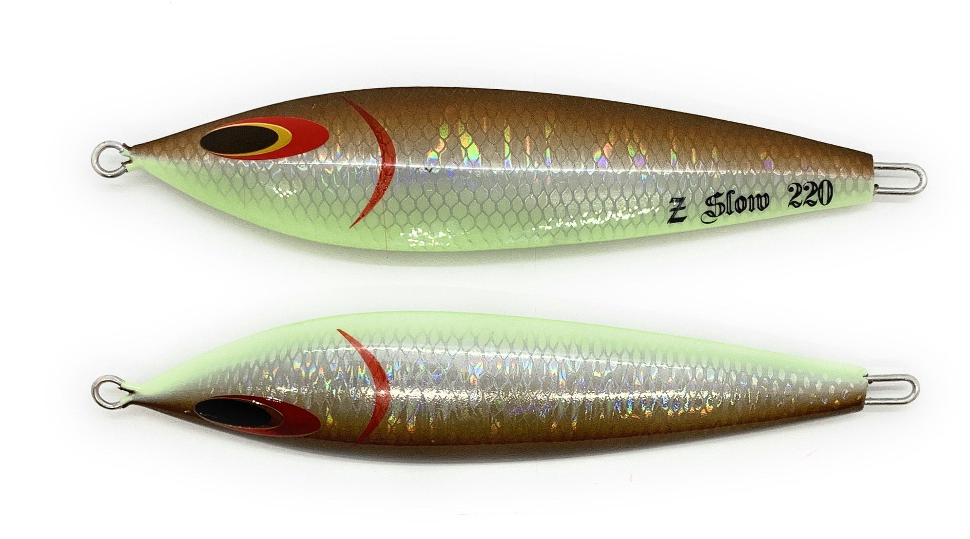 Sea Falcon Z Slow Pitch Glowing Sinking Fishing Jig 150g / 100mm