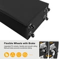 thumbnail image 7 of BGTREND 4pcs 28'' Tall & Slim Laundry Hamper with Lid and Wheels Narrow Laundry Basket Collapsible Dirty Clothes Hamper Portable Laundry Storage Bin Oxford (65L, Black), 7 of 7