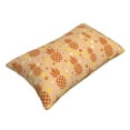 thumbnail image 3 of Kll Pineapples Pillow Covers Envelope Closure,Super Soft And Cozy Fuzzy Fleece Pillow Case Cover 20"X30", 3 of 8