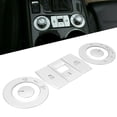 thumbnail image 1 of Adjustment Button Cover, Aluminum Alloy Button Trim Car Interior Decoration, Car Button Decor, Button Trim Cover Button Trim for Car Interior, 1 of 7