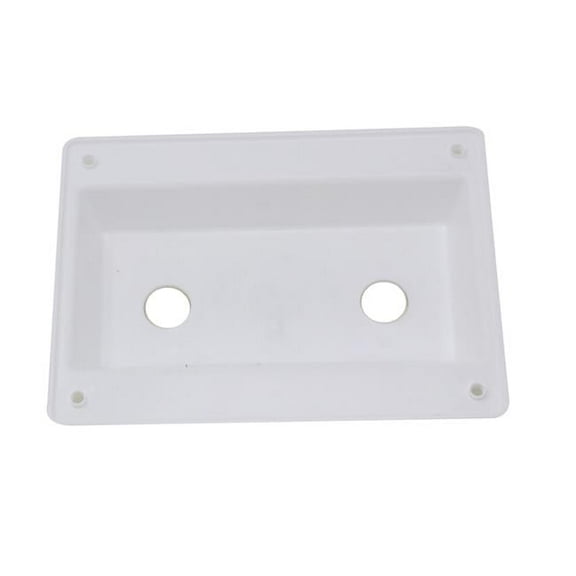 9123035W White Faucet Bezel