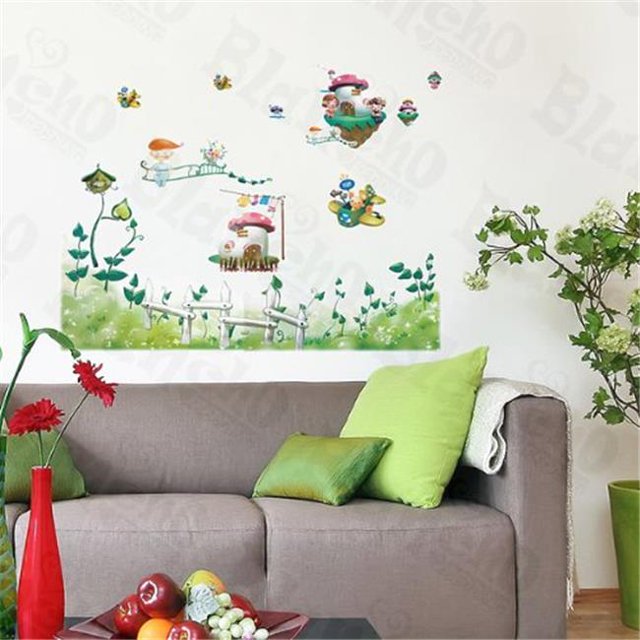 XS-036 Dreamland - Large Wall Decals Stickers Appliques Home Decor Multicolor