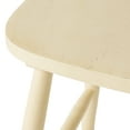 thumbnail image 5 of GDF Studio Drake Farmhouse Wood 5 Piece Expandable Dining Set, Cream, Dark Oak, and Antique White, 5 of 13