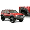 Bushwacker 93-98 Jeep Grand Cherokee Cutout Style Flares 4pc - Black