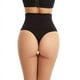 thumbnail image 5 of Tanga con hueso de acero que contrae el vientre, bragas levantadoras de cadera, cintura alta para mujer, estilo europeo y americano, 5 of 6