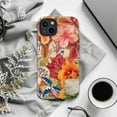 thumbnail image 6 of Tropical Bloom Phone Case – Colorful Floral & Seashell Design, Protective Hard Shell Phone Cover Compatible with iPhone 16, 15, 14, 13, 12, 11 Pro Plus Max Mini, 6 of 6