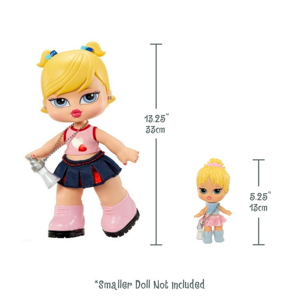 Muñeca Bratz Big Babyz Cloe de 33,7 cm con traje, mascota y