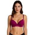 thumbnail image 3 of Women Bras 6 Packs of T-Shirt Comfortable Everyday A B C D DD DDD Cups Full Coverage Bra 38B (S8802), 3 of 6