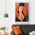 thumbnail image 4 of Cuadro impreso de Amedeo Modigliani (88) Pósteres Impresión artística Pintura fotográfica para pared Póster Cuadro colgante Decoración para dormitorio familiar Regalo 12x18 pulgadas (30x45 cm), 4 of 6