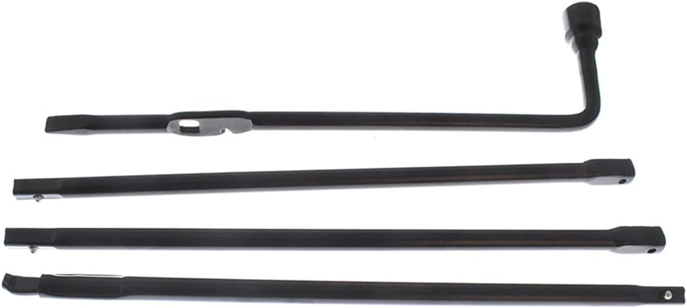 EPOTOOR Lug Wrench Jack Spare Tire Tool Kit Jack Lug Wrench Tool Set