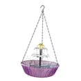 thumbnail image 1 of Fuente colgante para pájaros de exterior, para pájaros con bomba de agua solar para patio y exteriores., 1 of 8