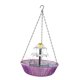 thumbnail image 2 of Baño solar para pájaros con fuente, colgante , comedero para colibríes de exterior con para jardín., 2 of 8