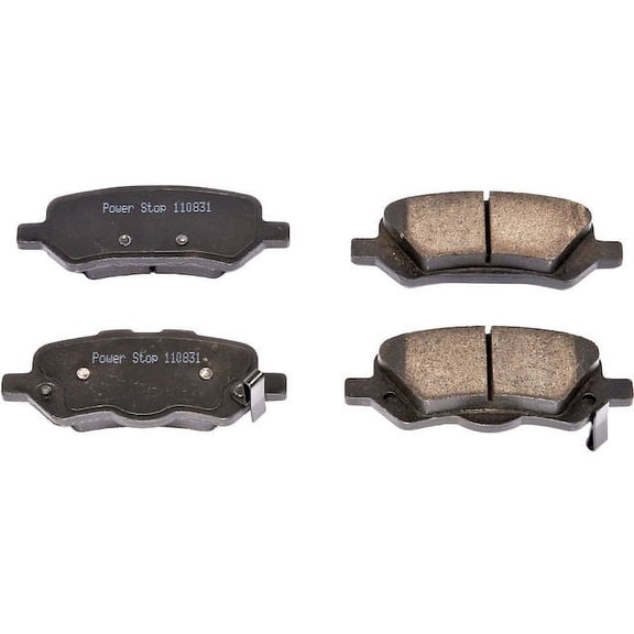 Rear Brake Pad Set - Compatible with 2009 - 2015 Toyota Venza 2010 2011 2012 2013 2014