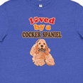 thumbnail image 4 of Inktastic Cocker Spaniel Dog Lover Youth T-Shirt, 4 of 5
