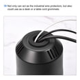 thumbnail image 4 of Uxcell T Type Rubber Grommet Mount Dia 14mm ID 9mm Seal Protection Flexible Hole Plugs Cable Pipe Black, 12Pcs, 4 of 5