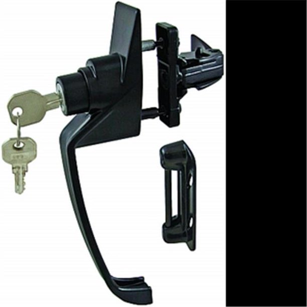 Ultra Hardware 47026 1.5 in. Black Storm Door Lock