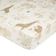 thumbnail image 1 of Crane Baby Kendi Fitted Crib Sheet - Safari Animal, 1 of 5