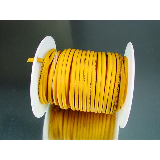 ACCEL 160090 Spark Plug Wire Roll, Copper Core Yellow 7 Mm. x 100 Ft