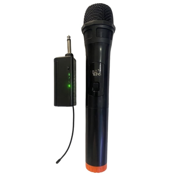 SeekLGT Wireless Microphone Handheld Cordless Karaoke Mic with Receiver Dynamic System for Singing Stage Wedding Church Events