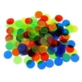 thumbnail image 2 of Kokiya 500PCS Bingo Chips Translucent Markers for Bingo, Counting & Game Tokens, Great Multicolor, 2 of 9