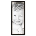 thumbnail image 2 of ArtToFrames 13x35 inch Black Velvet with Gold Picture Frame, Black MDF Poster Frame (4690), 2 of 7