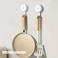 thumbnail image 4 of Organizadores de armario y almacenamiento, gancho adhesivo fuerte, sin perforaciones, para ropa de casa, baño, cocina, gancho adhesivo, resistente, que no deja marcas, gancho para colgar en la pared,, 4 of 6