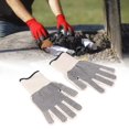 thumbnail image 4 of Guantes Para Barbacoa, Diseño De Dedo Independiente Lavable, Guantes Aislantes De Calor, Cómodos, 11 Pulgadas Para Hoguera ZAQW Oven Mitts, 4 of 8