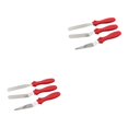 thumbnail image 4 of Injueey 3 Unids/set Cake Icing Spreader Cake Raspador Más de Acero Inoxidable Crema Espátula Herramienta Para Hornear, Rojo Rojo 2piezas Injueey CBP165143, 4 of 6