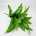 thumbnail image 7 of zobvuyeg 4Pcs Fake Plants Greenery Stems Faux Plastic Plants Outdoor Indoor Artificial Foliage Bush for Garden Farmhouse Porch Patio Window Box Wedding Office Home Decor, 7 of 7