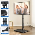 thumbnail image 6 of TAVR Furniture Universal Floor TV Stand, Modern Swivel Mount for 32-60 inch TVs with Power Outlet, Max Load to 88 lbs, 6 of 7