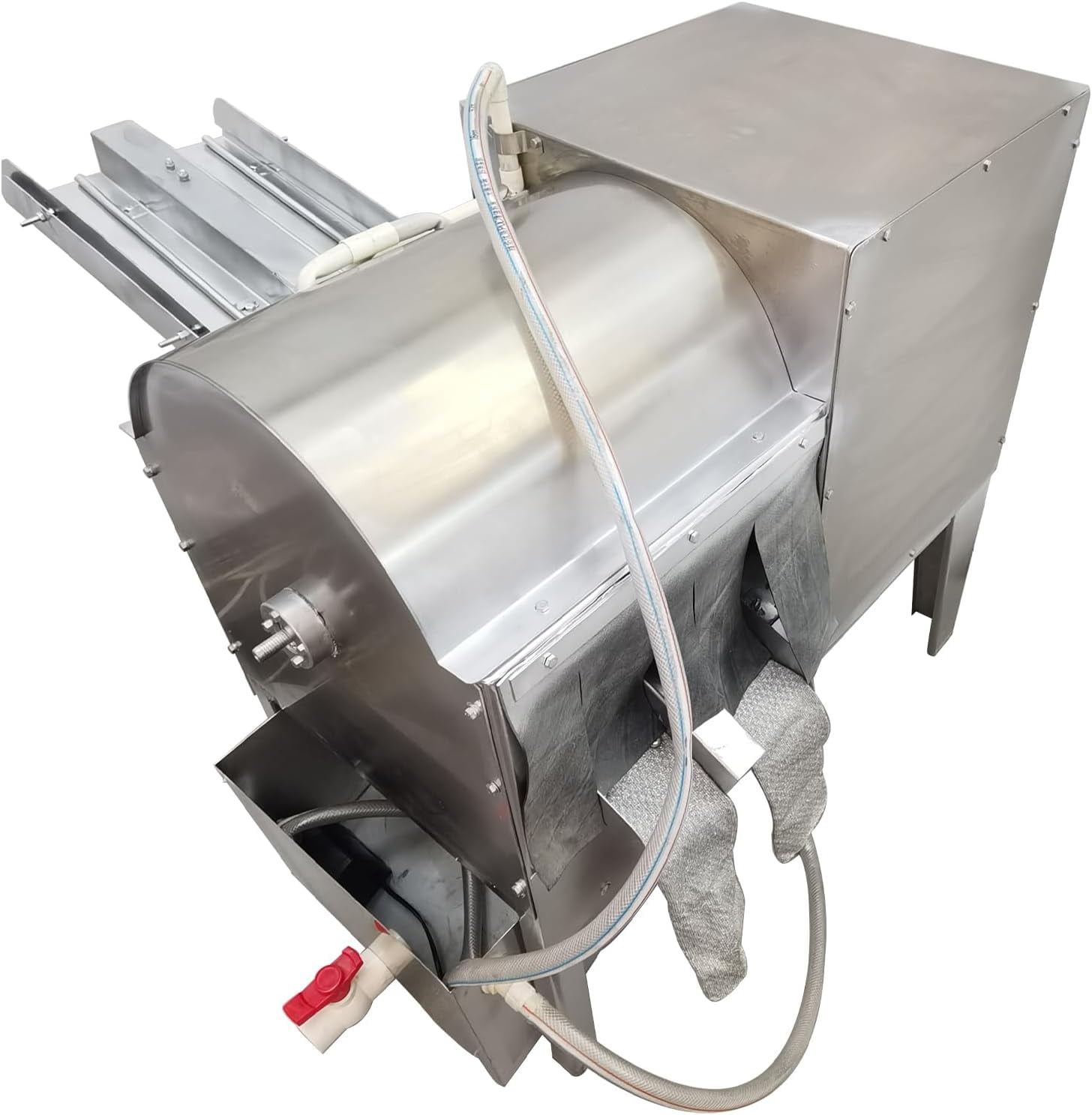 Double Row Automatic Egg Washing Machine Electric Farm Egg Surface Cleaning Machine 4000 Pcs/H