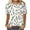 4, variant on Women Tops Women Summer Dressy Shirts Floral Printed Tunic Tops Graphic Casual Shirt Printed Tshirt Shirts
