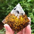 thumbnail image 3 of Sywqhk Pirámide de orgonita de 5 cm, convertidor de energía de orgonita, piedra de cristal, Chakra curativo (A) Sywqhk Para estrenar, 3 of 8