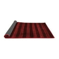 thumbnail image 2 of Ahgly Company Indoor Square Abstract Red Modern Area Rugs, 6' Square, 2 of 4