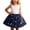 Blue, variant on Tisuna Little Girls Skirt Star Print Elastic Waist A-Line Tutu Skirt Fashion Breathable Girls Festival Dance Outfits Blue Size 2-3 Years